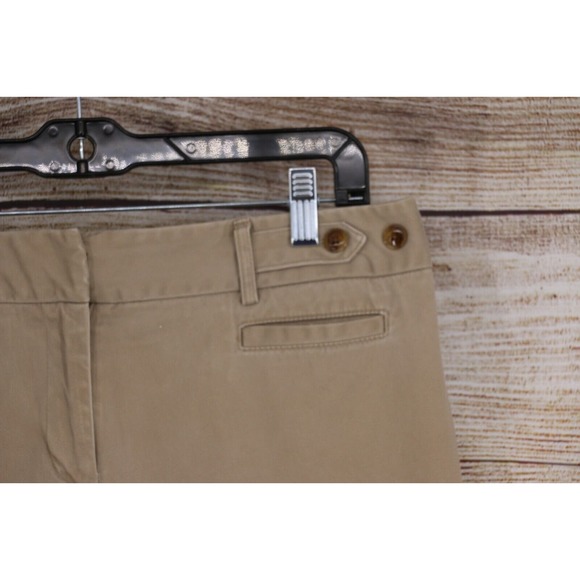 VINTAGE George Womens Wide Leg High Rise Cropped Pants Size 10 Khakis - Picture 8 of 11